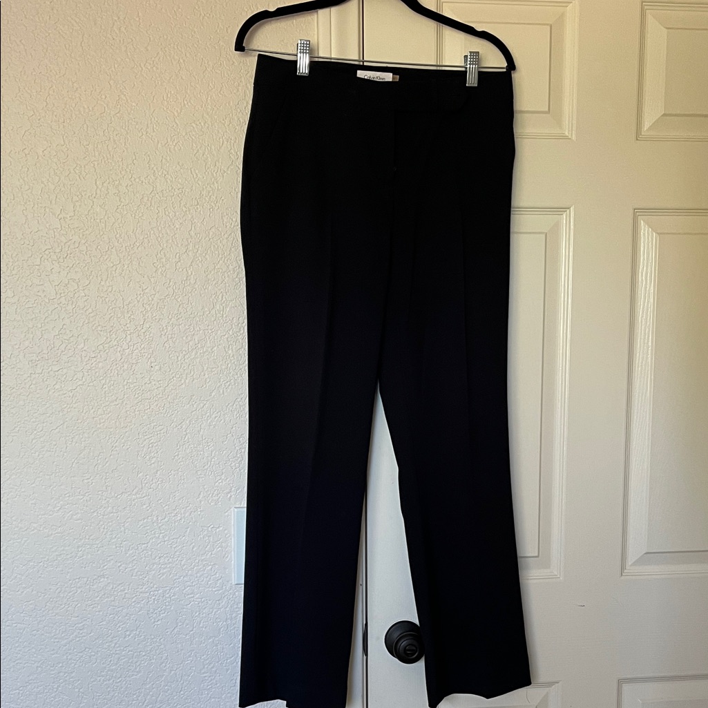 Calvin Klein Elegant Blue Women's Trousers